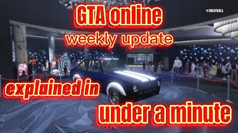 GTA Online Weekly Update explained in under a minute 3