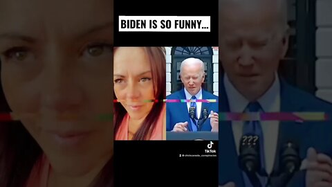 What is he saying? #FUNNY #Biden