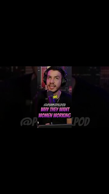 Why they want women working #purplepillpod #purplepill #redpill #dating #single #shorts