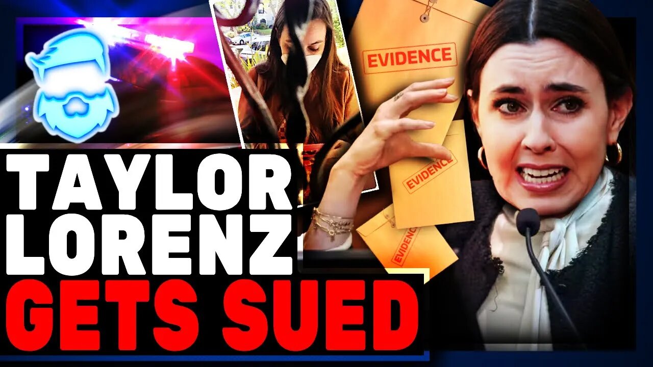 Taylor Lorenz BLASTED With 12 MILLION Dollar Lawsuit For LYING! (She Also Admits Crimes)