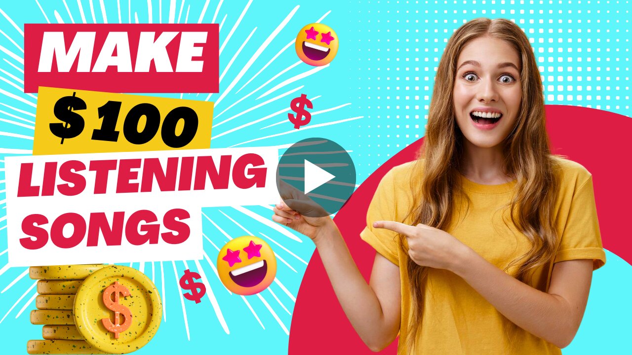 Earn $100+ A Day Listening Songs – How To Make Money Online