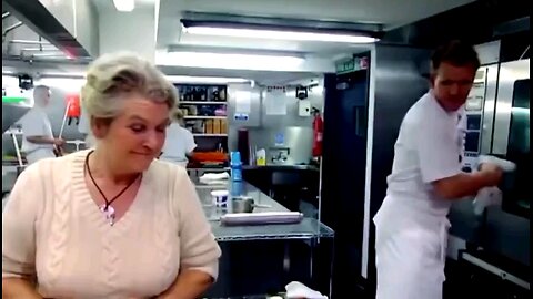 Gordon Ramsay gets schooled by his mom.