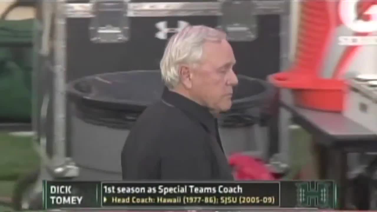 Legendary UA football coach Dick Tomey dead at 80