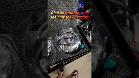 Replacing the dingy headlights on my daughter's jeep! @skyler_shyann