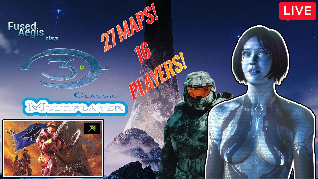 MASSIVE Rumble Halo MULTIPLAYER ROUND 2 // Playing HALO 3!!