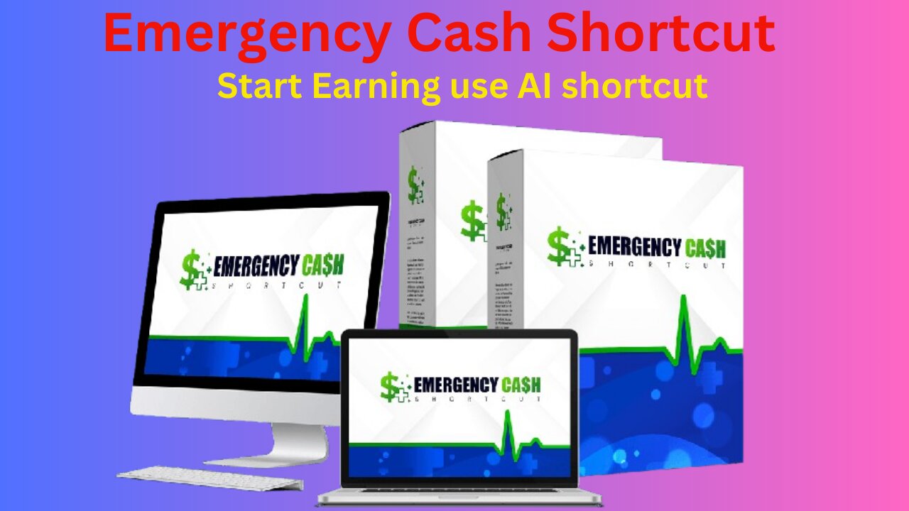 Emergency Cash Shortcut - Start Earning use AI shortcut