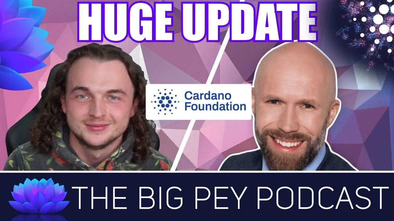 Huge Update from CF! Cardano Foundation on Cardano's technical growth! | bigpey podcast #2