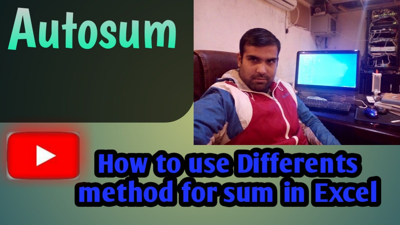 Sum formula & calculation in Excel