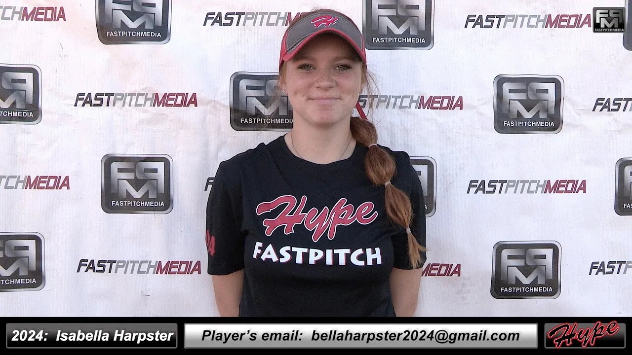 2024 Isabella Harpster 3.5 GPA - Outfielder Softball Skills Video - Hype Fastpitch Watson