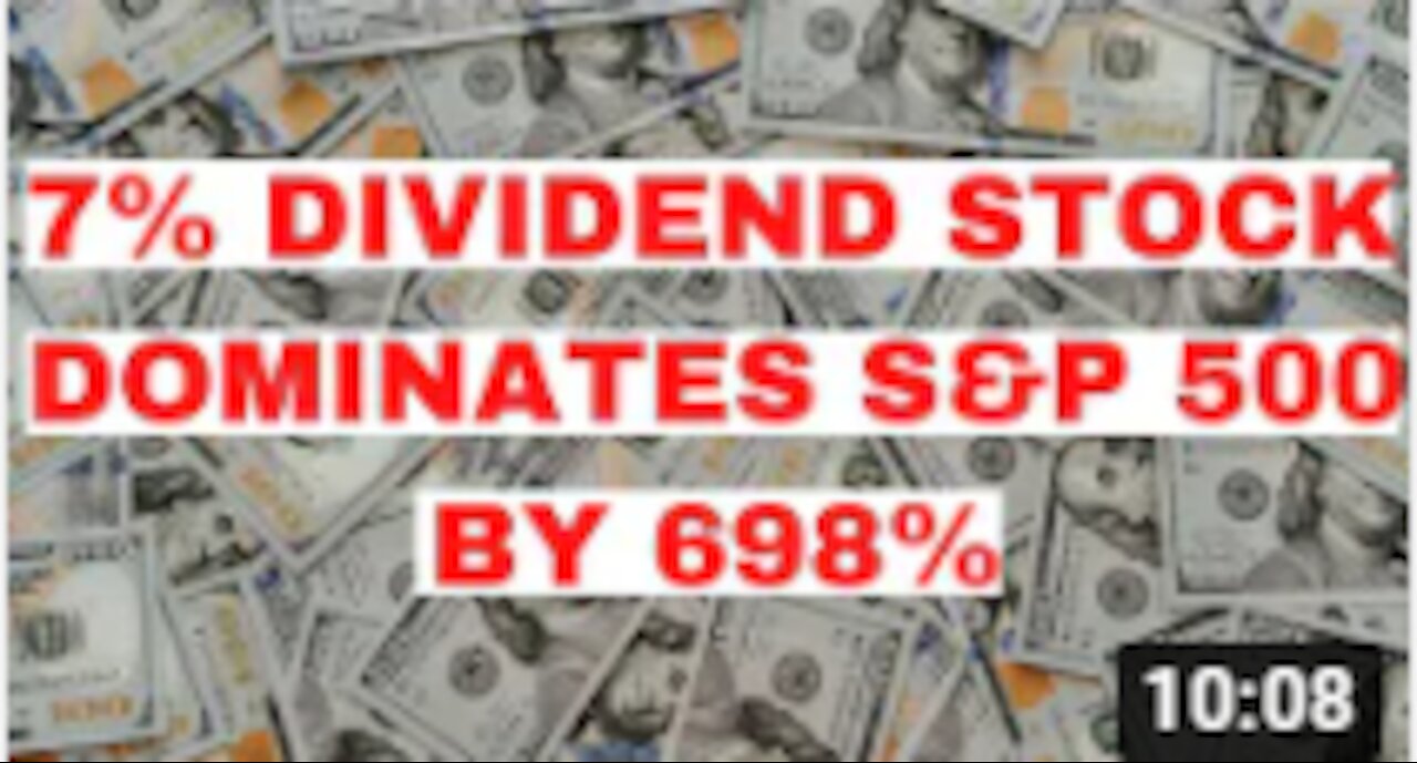 This 7% Dividend Stock Continues to Outperform The S&P 500 by 698%