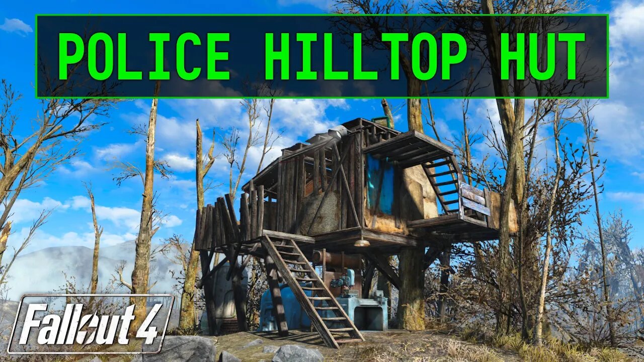 Fallout 4 | Police Hilltop Hut