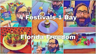 Eating 4 Food Festivals on One Day! | Selfish Government