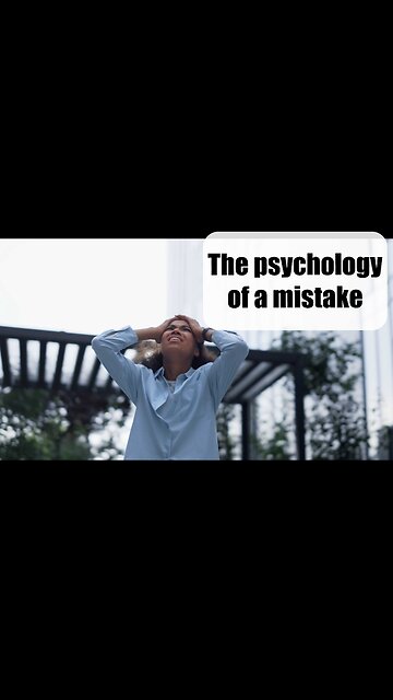 Self help tip | YOU are a lot SMARTER than you Think Part 1 | The psychology of a mistake