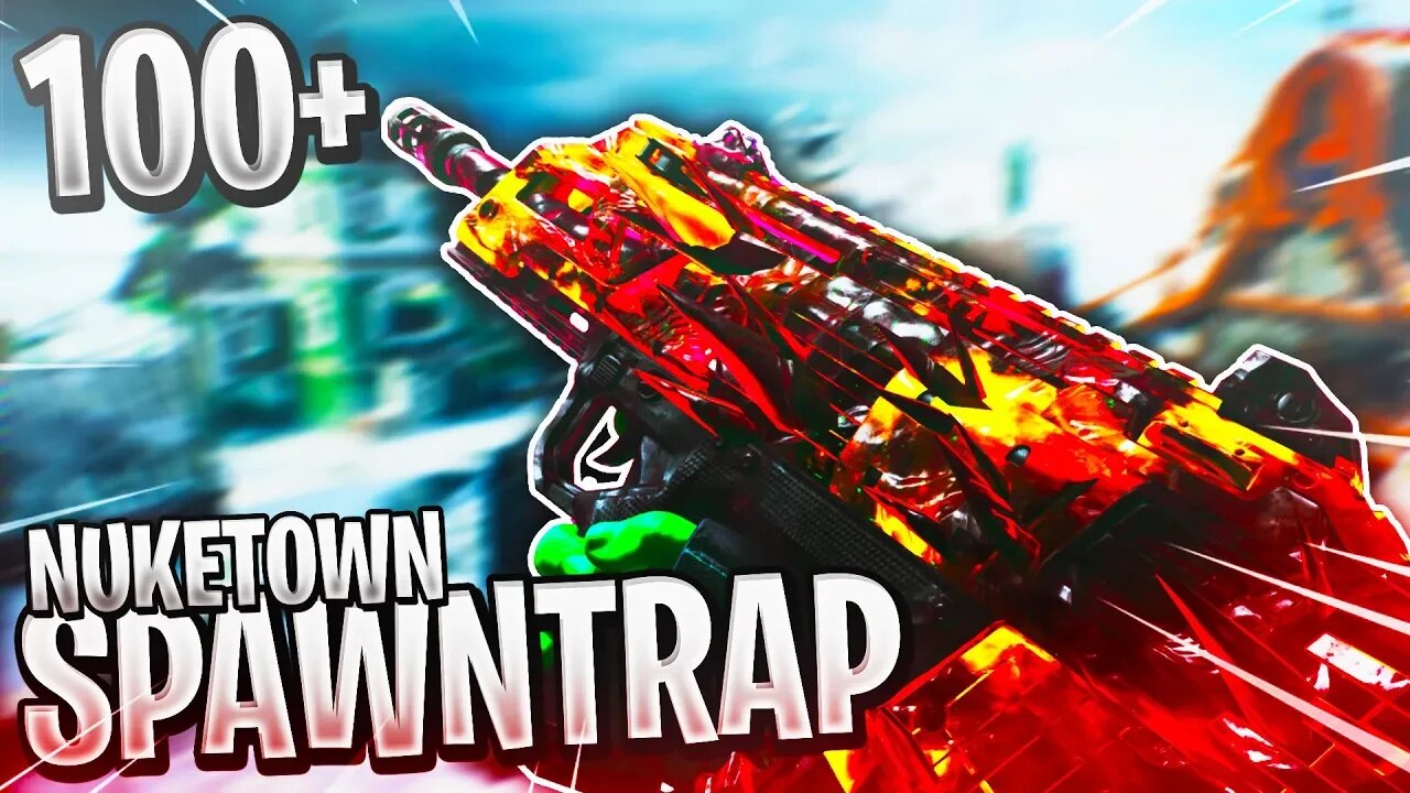 *INSANE* HOW TO SPAWNTRAP ON NUKETOWN BO4, 100+ KILLS