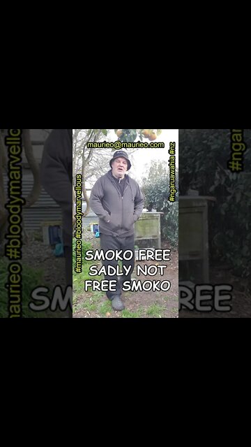 maurieo #shorts SMOKO FREE SADLY NOT FREE SMOKO