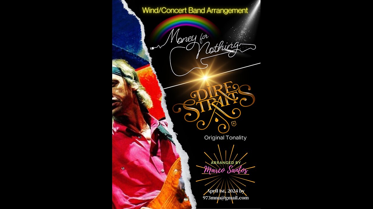 MONEY FOR NOTHING (DIRE STRAITS) | Wind/Concert Band Arrangement