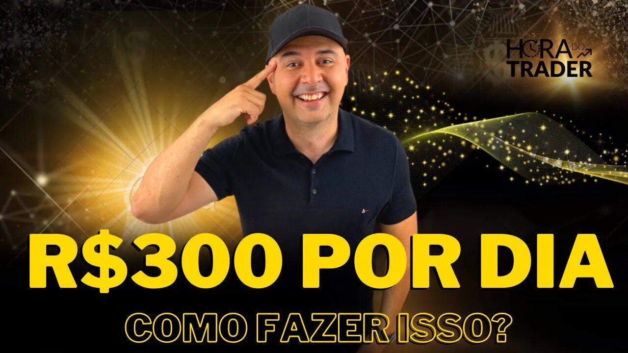 🔵 COMO GANHAR R$ 300 TODOS OS DIAS SEM PRECISAR TRABALHAR