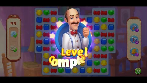 Playrix Homescapes Gameplay Walkthrough Level 8907