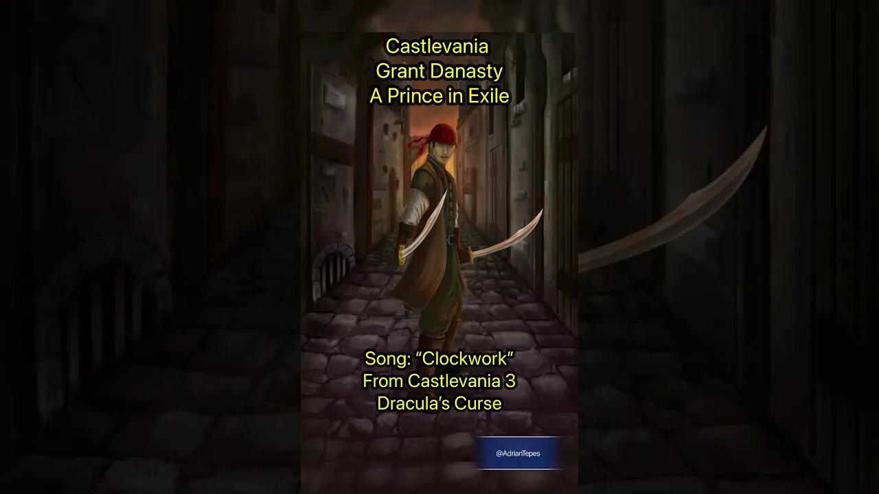 Castlevania : Grant Danasty - A Prince in Exile #adriantepes #castlevanianocturne #grantdanasty