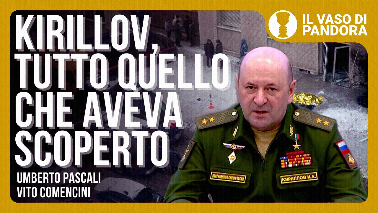 #UMBERTO PASCALI E VITO COMENCINI - “TUTTO QUELLO CHE KIRILLOV AVEVA SCOPERTO!! IL RISVEGLIO DELL'EUROPA DEI POPOLI!!”😇💖🙏