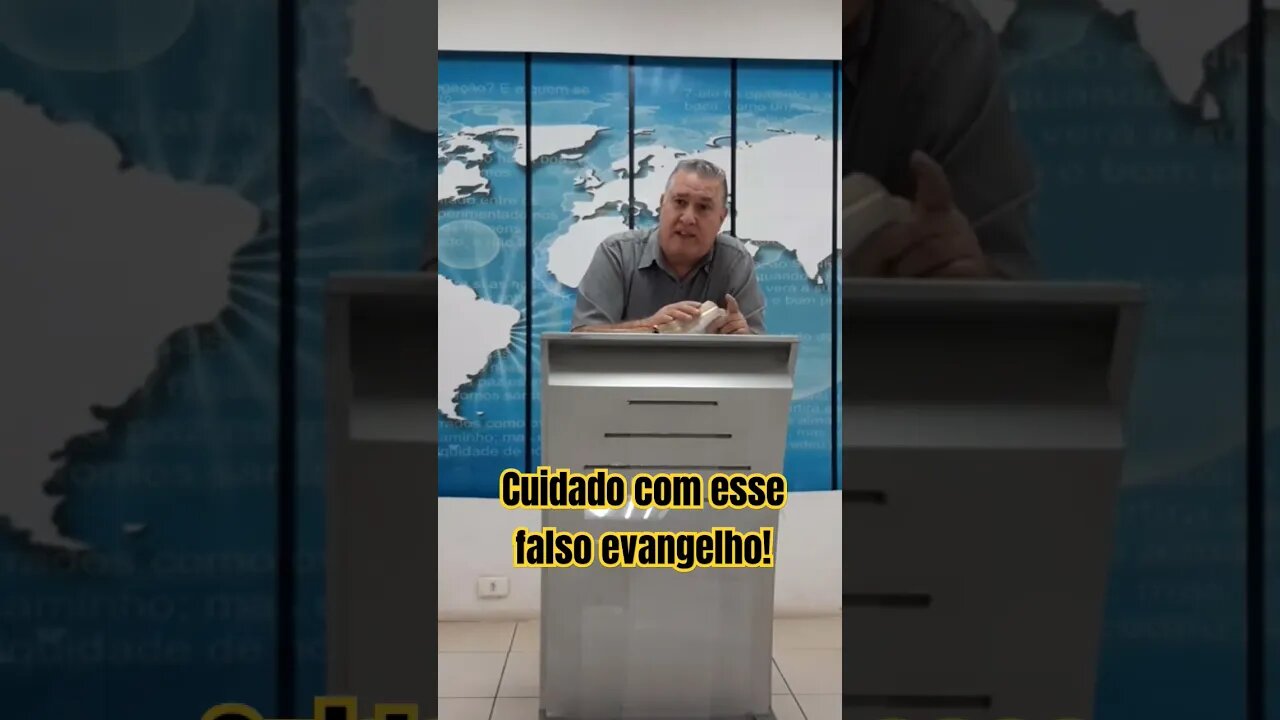 Evangelho da enganação! #graça #evangelho #salvação #shorts