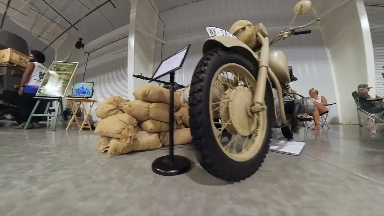 1942 BMW R-75 Military Motorcycle #motorcycle #insta360 #festivalofspeedocalafl