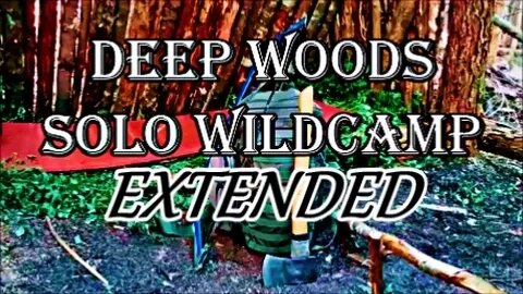 Deep Woods Solo Wildcamp | Extended