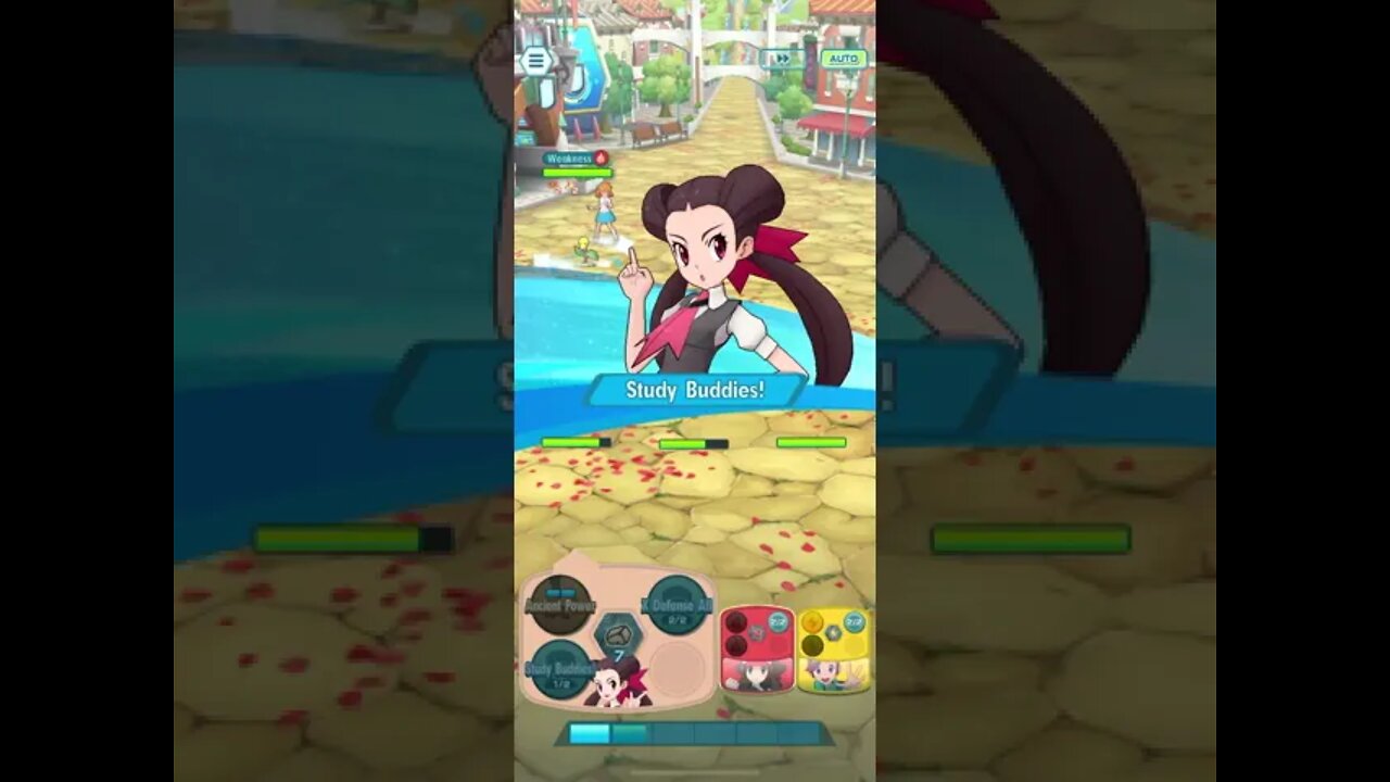 Pokémon Masters EX - Sync or Swim! Boss Battle Gameplay (The Girl in Black and White Event)