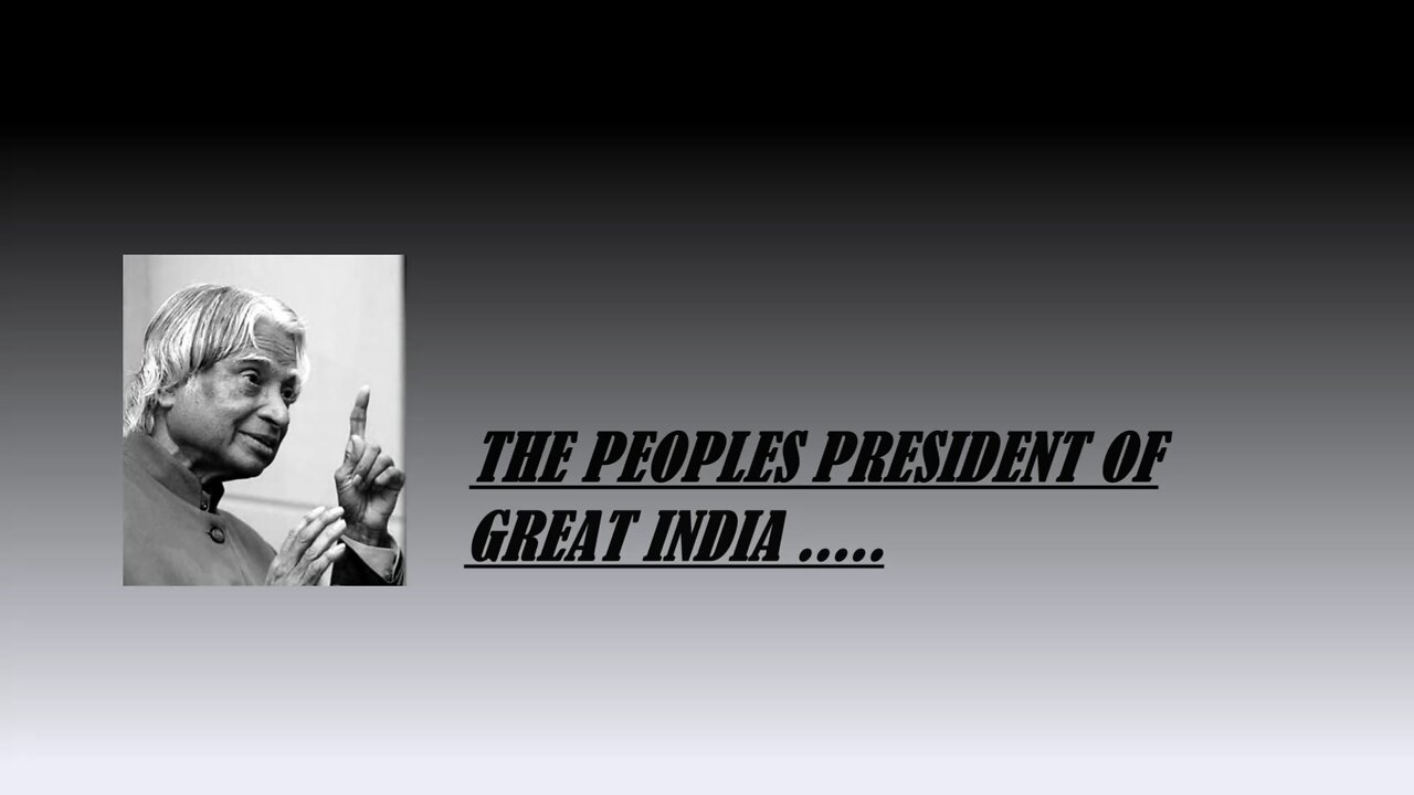 Abdul Kalam - 11th Indian President