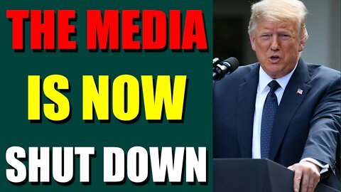 EPIC NEWS UPDATE TODAY - THE MEDIA IS NOW SHUT DOWN