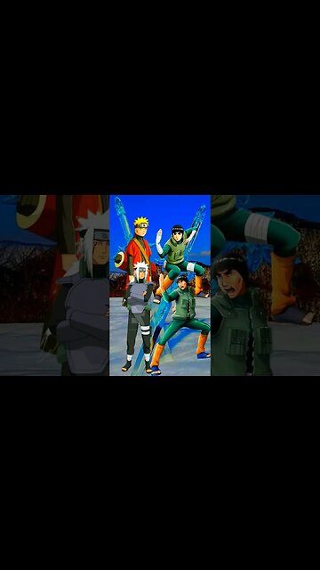Naruto, Jiraiya VS Guy, Rock Lee - WHO IS STRONGEST??.#shorts