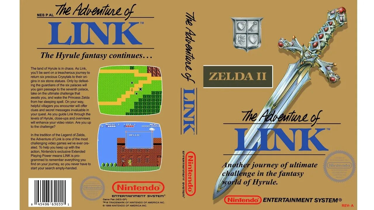 Zelda II: The Adventure of Link -Intro-