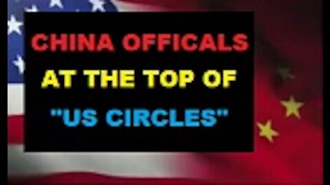 CHINESE PROFESSOR CLAIMS CHINA HAS PEOPLE AT TOP OF USA CIRCLES