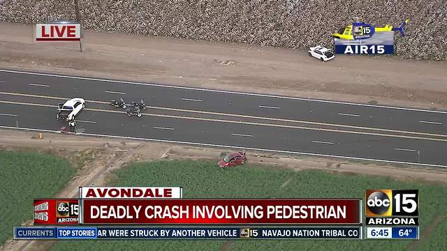 One dead after car hits pedestrians pushing vehicle in Avondale