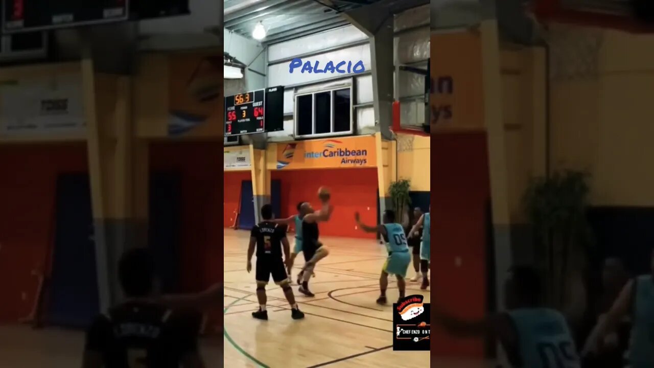 Palacio Highlights basketball league tci #shorts