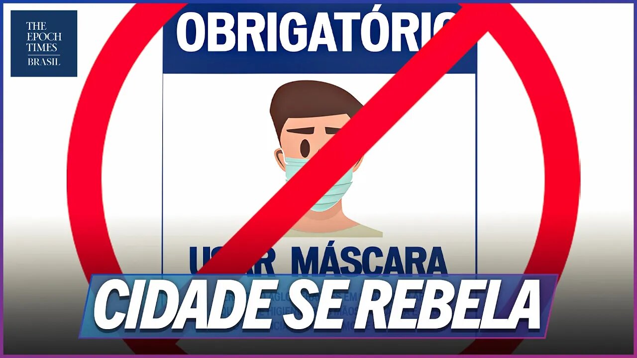 Cidade proíbe obrigatoriedade de v████ e máscaras