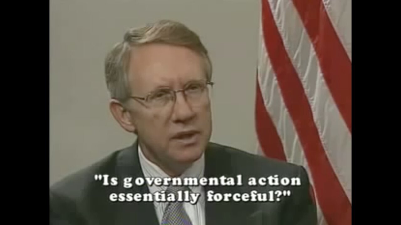 Senator Majority Leader Harry Reid - Taxation is voluntary - MAYBE WE SHOULD STOP THEN