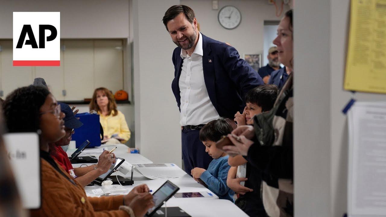 2024 presidential election: Vance casts his ballot in Ohio