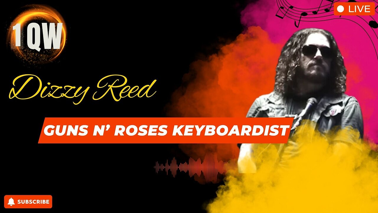 1 Question With... Guns N' Roses Keyboardist Dizzy Reed!