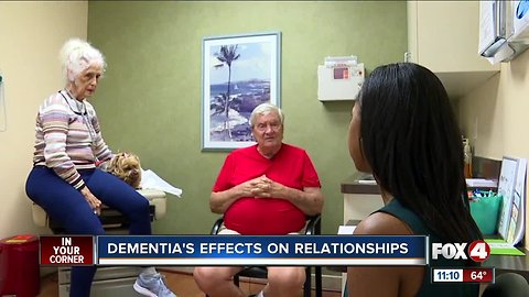 Dementia's effects on relationships