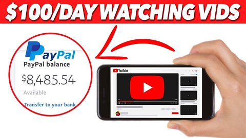 Get Paid $800 Per Day To Watch YouTube Videos