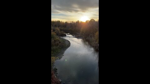 Sunset on the trestle