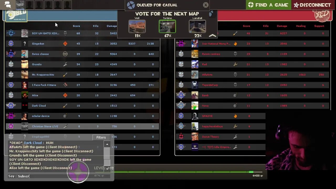 "Trans Lesbian Hatespeech Deviants Not Victim Submarines" Team Fortress 2! Christian Stone LIVE