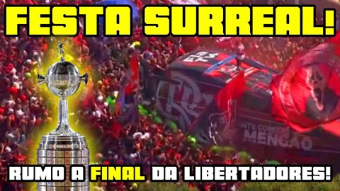 🚨INCRÍVEL!!! FESTA SURREAL! - FLAMENGO RUMO A LIBERTADORES!🏆