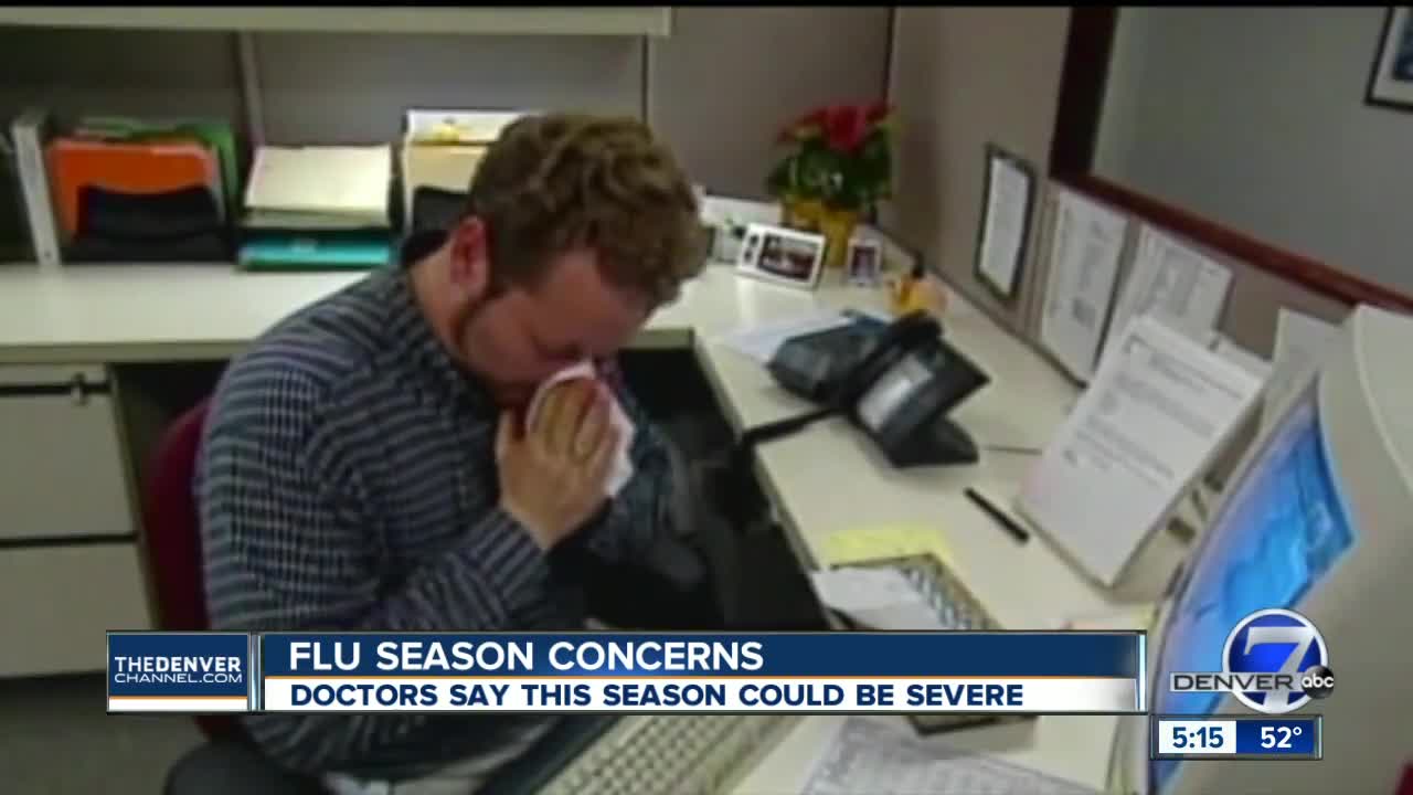 This flu season could be one of the worst in years, CDC says