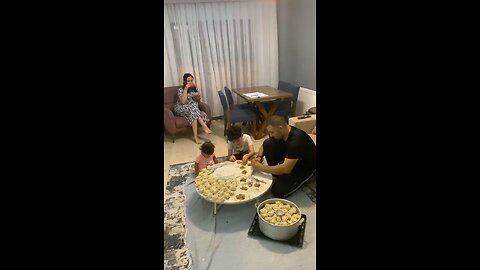The man at home