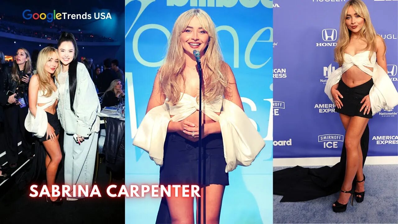 Sabrina Carpenter at Billboard Women in Music Event