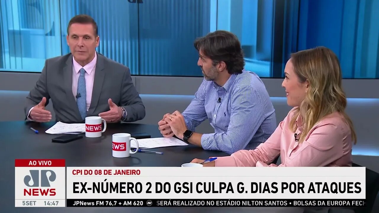 Ex-secretário do GSI culpa G. Dias por ataques no 8 de Janeiro | LINHA DE FRENTE