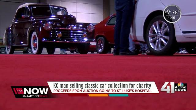 KC man selling classic car collection for charity