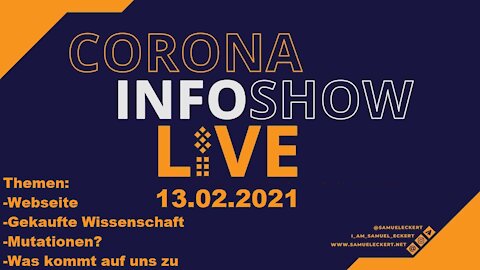 Samuel Eckert - 13.02.21 Corona Info Show